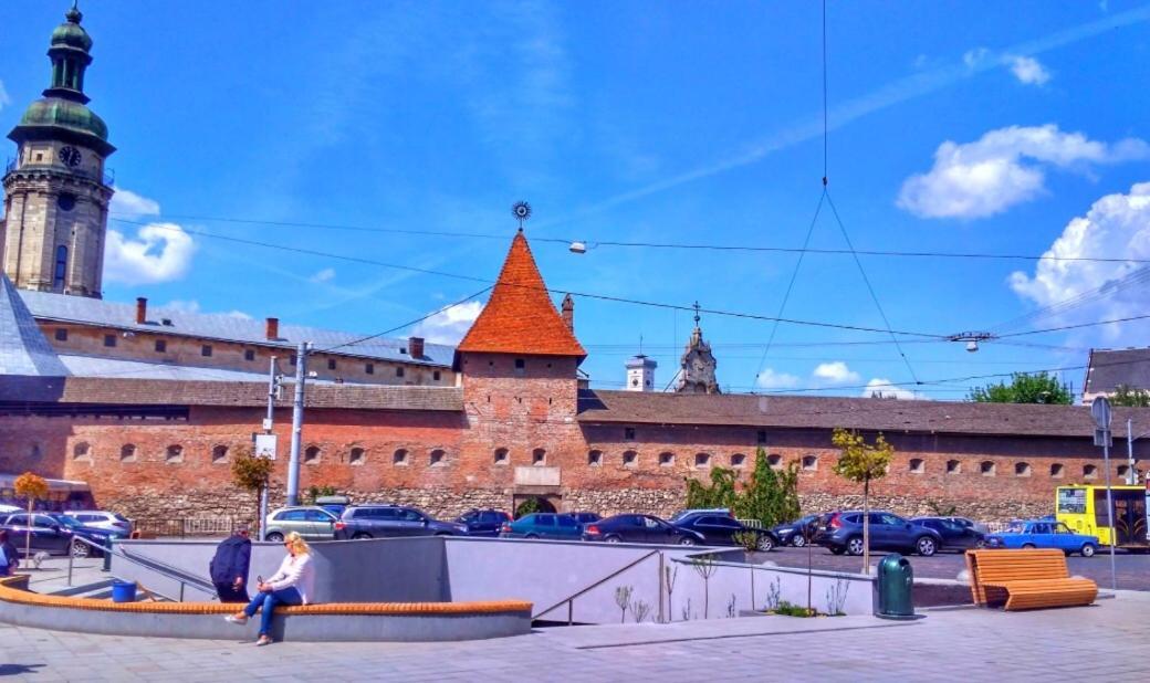 Апартаменти Центр Площа Митна Lviv Bagian luar foto
